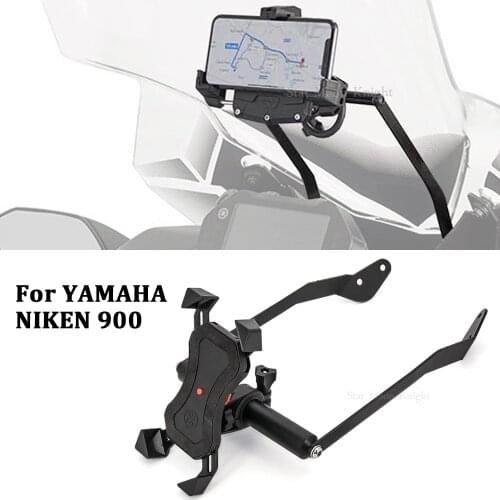 NIKEN 900 Motorcycle windshield Stand Holder Phone Mobile Phone GPS Navigation Plate Bracket For YAMAHA NIKEN 900 2019 gps kit