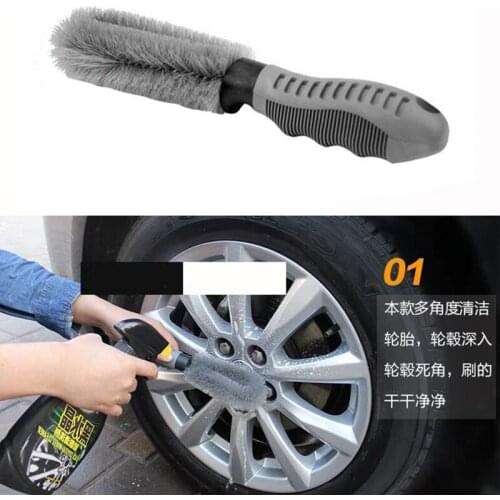 For All Car Auto Motorcycle Car Wash Tire Brush Dust Cleaner Cleaning Tool Wheel Clean