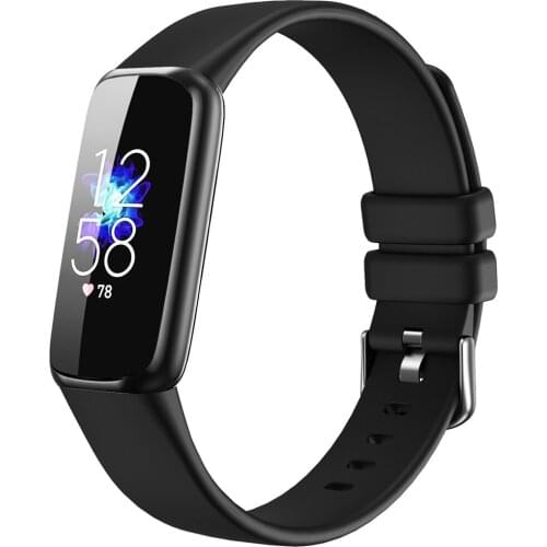 Silicone Watchband Strap Band Wristband Bracelet Belt for Fitbit Luxe Strap Watch Accessories