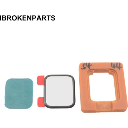 Front Outer Glass Lens Cover Repair Replacement For Apple Watch 1 2 3 38mm 42mm 4 5 40mm 44mm LCD Touch Panel Glass Mold Mould