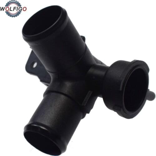 WOLFIGO 25329 1R200 Engine Coolant Filler Neck For Hyundai Accent Veloster Kia Rio 2012-2017 253291R200 25329-1R200