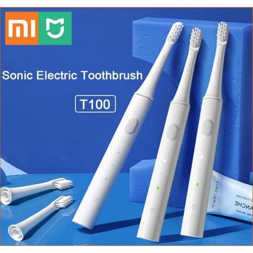 Xiaomi Mijia Sonic Electric Toothbrush T100 USB Charging Rechargeable Waterproof Ultrasonic Toothbrush 2 Speed Oral Care