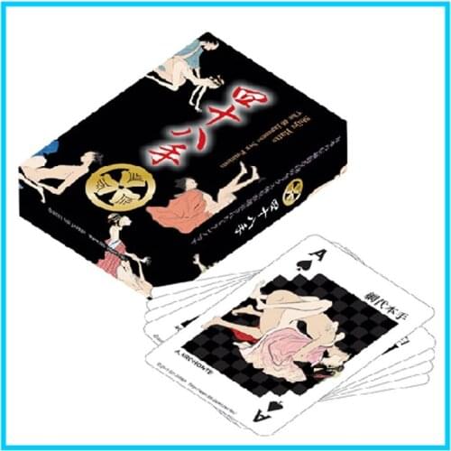 54Pcs/lot Adult Sex Poker Couple Erotic Love Sexy Posture Night Bar KTV Playing Card Game Party Accessories