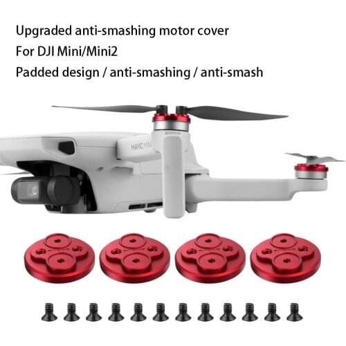 DJI Mavic Mini 2/Mavic Mini Anti-Smashing Motor Cover Upgrades Aluminum Alloy Motor Cover DJI Navic Mini 2 Accessories