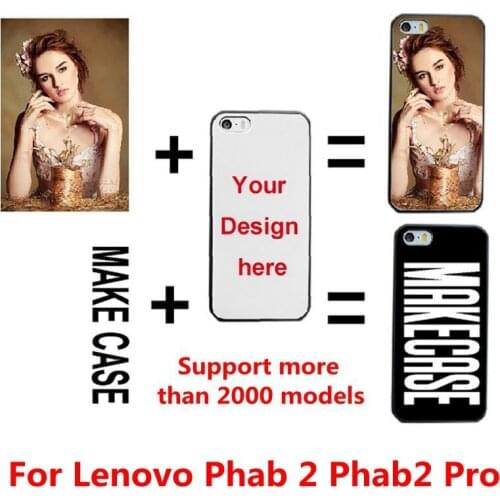 DIY Personalized custom photo name Customize printing your design picture cover case for Lenovo Phab 2 Phab2 Pro