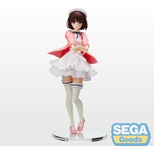 Tronzo Original SEGA Saenai Kanojo no Sodatekata Fine Megumi Eriri PVC Action Figure Model Anime Doll Toys For Children