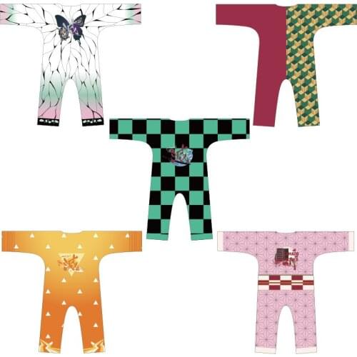 Anime Kimetsu no Yaiba Cosplay Costume Demon Slayer Agatsuma Zenitsu Cosplay Clothing Kimono Halloween Costume Forpajama party