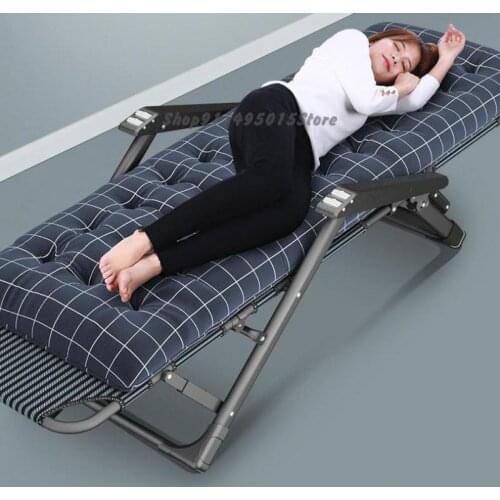 Recliner Folding Chair Office Lunch Break Siesta Bed Balcony Home Leisure And Comfortable Back Lazy Chair Sofa