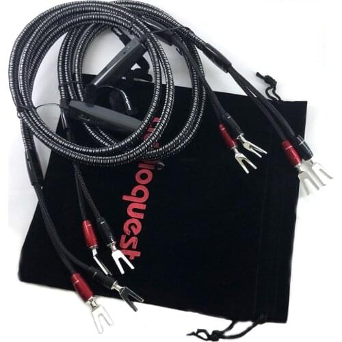 K2 speaker cable 72V carbon DBS series 1000 silver Banana or spade plug A pair bi wire or single wire