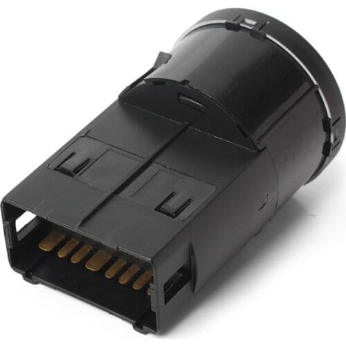 Auto Car Headlight Switch Control Lighting for Sharan / Golf / ForJetta / Bora MK4 / Passat B5 / B5.5 / Lupo Black ABS Plastic