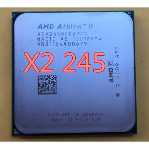 AMD Athlon II X2 245 x2 245 processor (2.9GHz/2MB L2 Cache /Socket AM3) Dual-Core free shipping