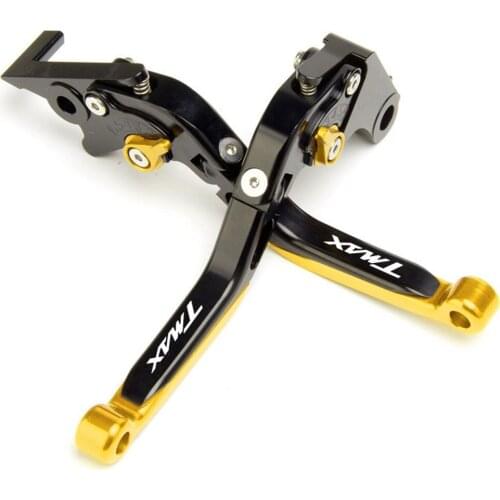 For Yamaha TMAX 530 TMAX530 2012-2015 Motorcycle Brake Clutch Levers Adjustable CNC Aluminum Handle Accessories Handle Grips