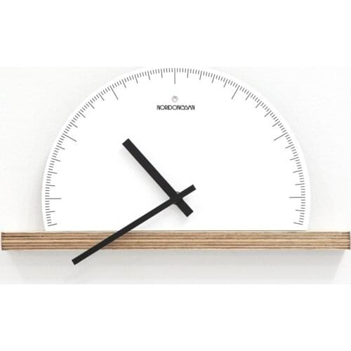 Modern Nordic Wall Clock Art Silent Geometry Living Room Minimalism Wall Clock Wooden Square Zegar Scienny Watch Wall DE50WC