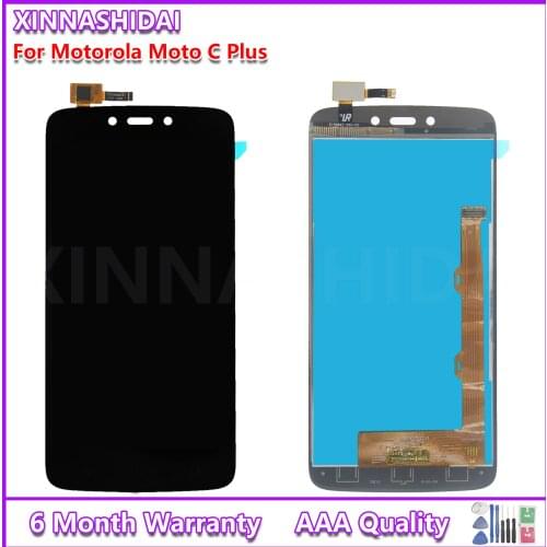For Moto C Plus LCD Display For Moto C Plus C Plus XT1721 XT1722 XT1723 Display LCD Screen Touch Digitizer Assembly
