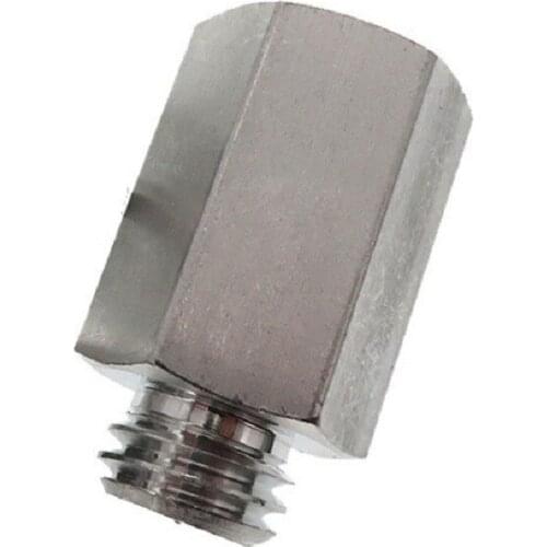 1pc Polisher Interface Adapter 5/8inch-11 Extender Bolt Adapter Metal For Angle Grinder Polisher Double Sided Wool Pad