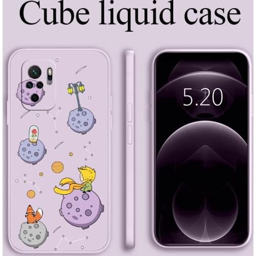 Fox For Xiaomi Redmi Note 10 10S 9T 9 8 7 Pro Case Planet Soft Cover Redmi 9 9A 9T K40 K30 K20 Pro Shockproof Phone Case