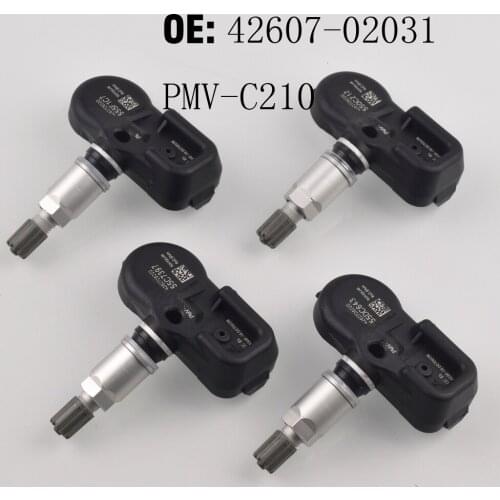 4PCS Car Tire Pressure Monitor Sensor TPMS for for Toyota Avensis Auris RAV4 Yaris Verso