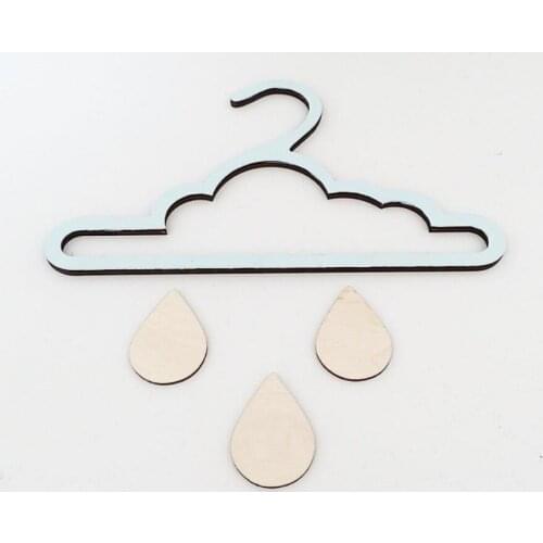 EKqming Wooden Clothes Hangers