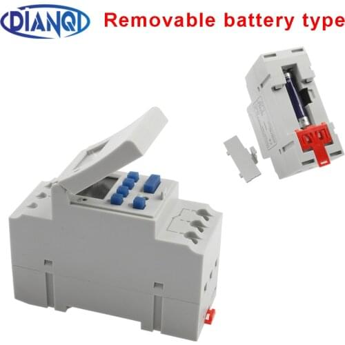 Micocomputer Electronic Programmable Digital TIMER SWITCH 12V 24V 110V 220V TIMER tp8a16 Din Rail 6a 10a 16a 25a 30a