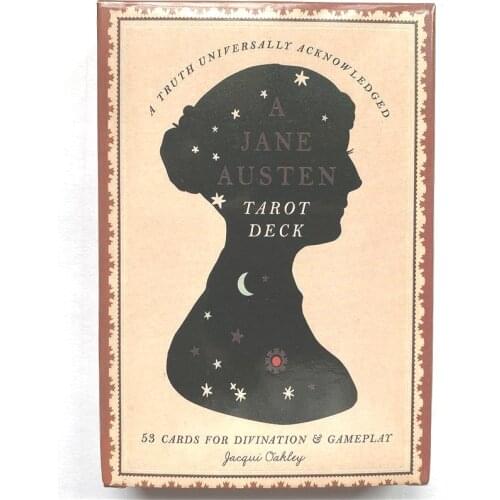 2021 Hot Sell Jane Austen Tarot Deck Cards 53Cards Tarot Cards For Divination Personal Use Full English Version Tarot