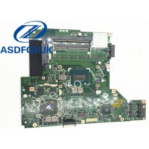 LAPTOP MOTHERBOARD for MSI GP70 MS-175A MS-175A1 SR1Q0 DDR3 Non-integrated N15S-GT-B-A2 100% Work Perfect