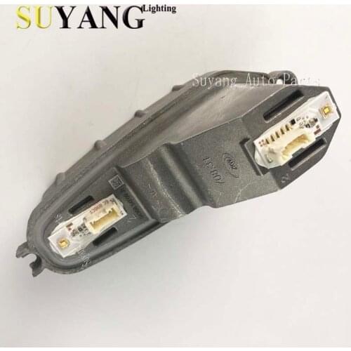 Pre-FaceLift Headlight LED DRL Bulb Original Used Module MD E9 6396 12V Unit 8R 8U0941475A With Heat Sink For 2011-2015 Audi Q3
