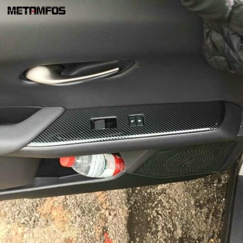 For Lexus UX 200 250h 260h 2019 2020 2021 Window Lift Switch Cover Trim Inside Armrest Frame Interior Accessories Car Styling