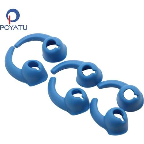 POYATU Blue Earhook Silicone For Beats tour 2.0 tour 2 Earphone Replacement Earbuds Ear Hooks Earhook Headset Earphone