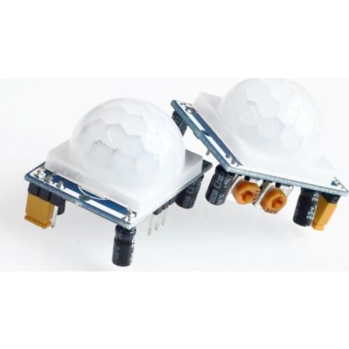 HC-SR501 Adjust Infrared IR Pyroelectric Infrared PIR module Motion Sensor Detector Module And Bracket For Arduino Diy Kit