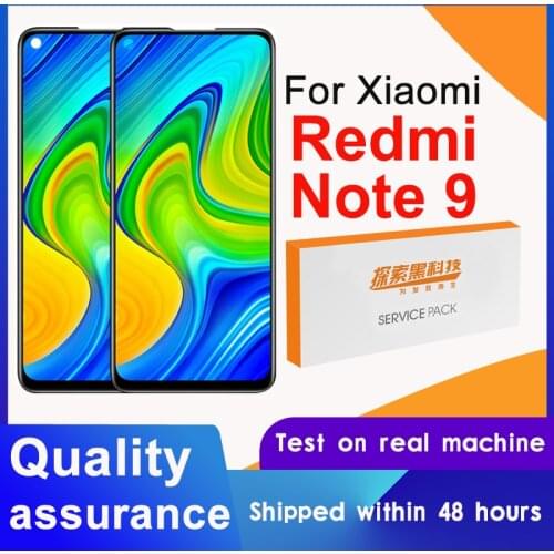10PCS/LOT 6.53'' Display Replacement For Xiaomi Redmi Note 9 LCD Touch Screen Digitizer Assembly For Redmi Note 9 Display