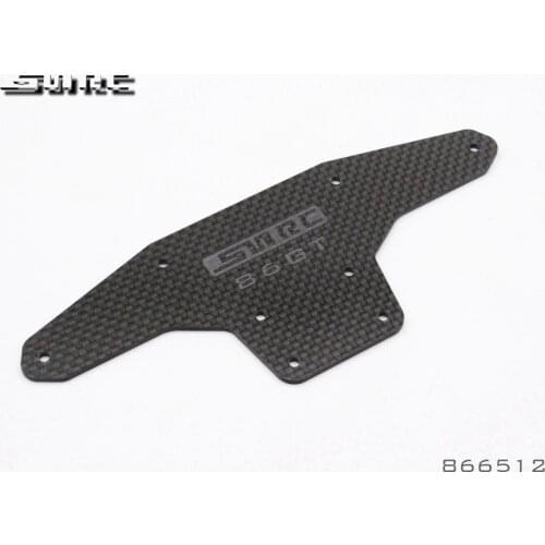 "SNRC 866512 1:8 RCAccessories 86 FRONT BUMPER SHEETING - CARBON FIBER"