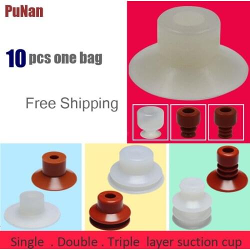 10pcs Vacuum Chuck pneumatic components MP BT series silicone sucker industrial manipulator tool accessorie suction cups