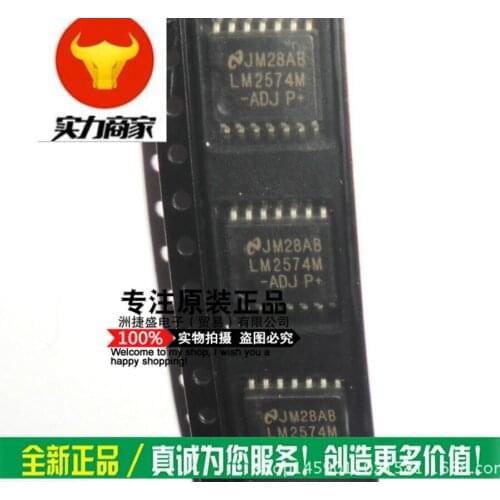 100% New Original In Stock LM2574M-ADJ LM2574MX-ADJ SOP14 IC