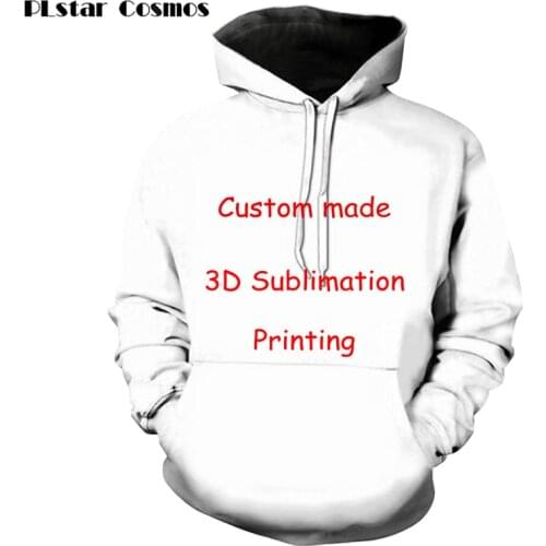 PLstar Cosmos Custom Full Print 3d Hoodies Mens/women Polluver Sweatshirt Men Hoodies Customsize Plus Size Drop shipping