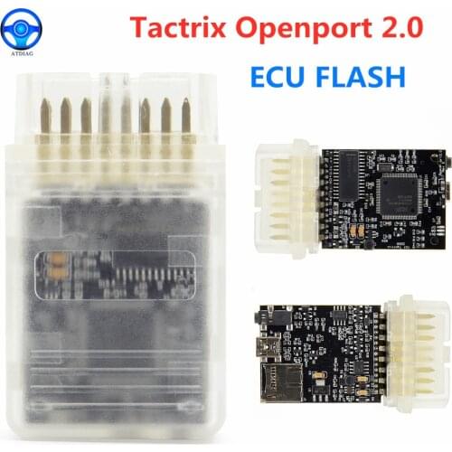 A+ Quality Chip Tactrix Openport 2.0 ECU FLASH OBD 2 OBD2 open port 2 0 Chip Tuning Car Diagnostic Scanner in stock