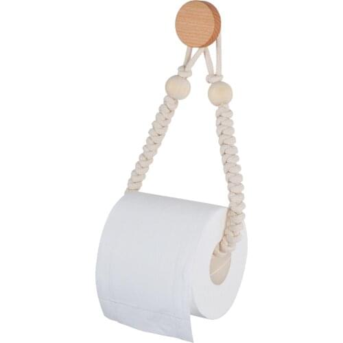 Antique Paper Towel Bead String Home Hotel Bathroom Decoration Toilet Paper Holder Tissue Holder Bathroom Accessories