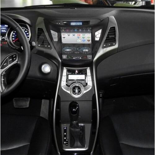 2din Android car radio multimedia playe for hyundai elantra 2012-2016 car stereo autoradio vertical tesla GPS navi DVD player