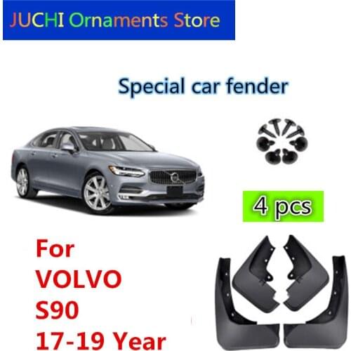 Car Fender Mudguard Splash Flaps Mud Guard Mudflap Accessories for VOLVO S90