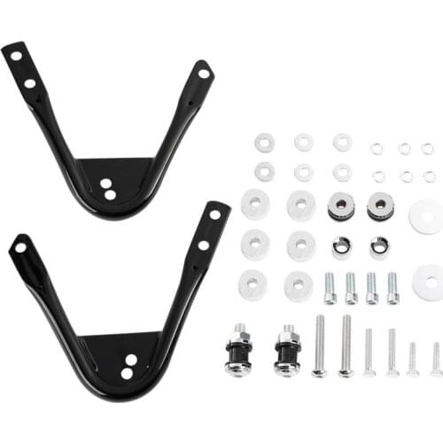 Motorcycle PAcK Trunk Luggage Rack Docking Hardware Mount Kit For Harley Tour Pak Touring Electra Street Glide Road King 97-2008