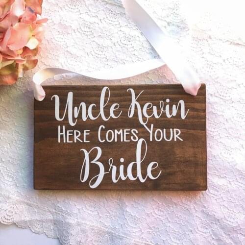 No wood board)Ring Rustic Wedding Decoration Uncle Name Wedding wall Sticker, Wedding Decor Signal rings WL2186