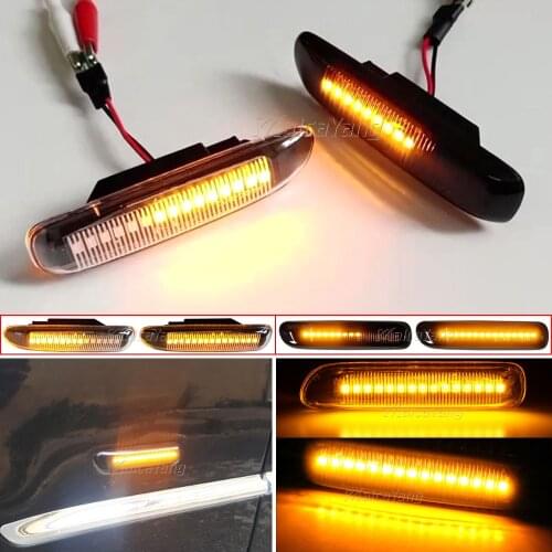 Dynamic Fender Turn signal For BMW 3 Series E46 prefacelift 1997-2001 Led Light Side Marker Sequential Lamp