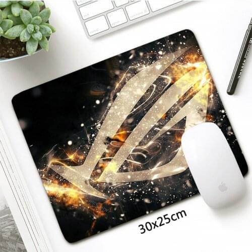 ASUS Gaming Mousepad 30x25cm Mouse pad Republic Of Gamers Small Size Rubber Durable Locking Edge Office Mat PC Accessories