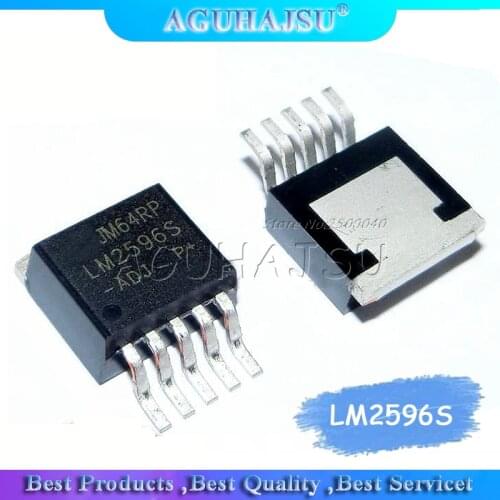 LM2596S-ADJ IC TO-263-5 LM2596S 2596 Buck-boost adjustable five-terminal regulator