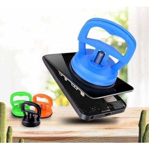 ZK30 2Pcs Glass Suction Cup PLastic Repair Tools Phone Screen Glass Lifter Car Repair Kits Rubber Suction Sucker Puller Remover