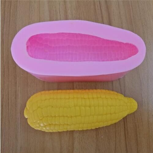 DIY corn Food-grade handmade silicone soap candle cake decoration mold