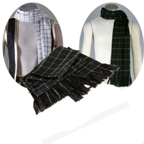 Fairy Tail Dragon Slayer Demon-Lord Natsu Dragneel Cosplay Scarf For Christmas Hallowen Carnival
