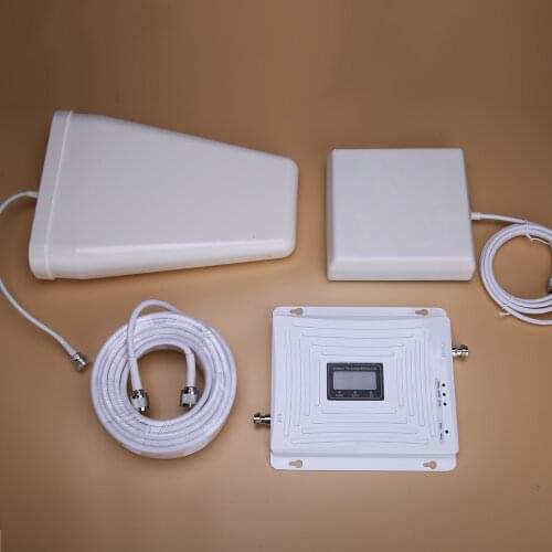 Amplifier GSM 3G 4G Signal 900 1800 2100 Mobile Signal Amplifier GSM Cellular Repeater Booster gsm 3g 4g Cellular Amplifier