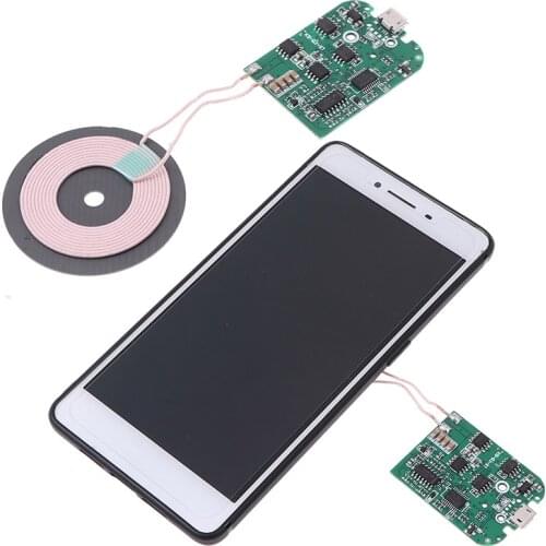 1pc PCBA DIY standard Accessories transmitter module coil circuit board universal Portable 15W Qi Fast Charging Wireless Charger