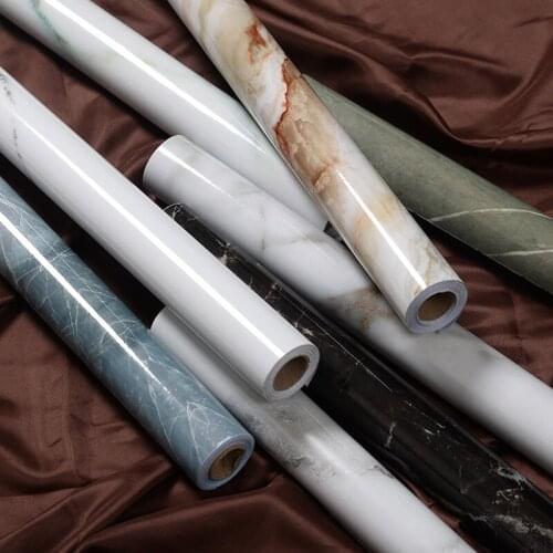10M DIY Thick Waterproof Pvc Imitation Marble Pattern Stickers Modern Vinyl Self Adhesive Wallpaper Renovation Of Furniture