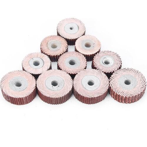 Free shipping of 10PCS/set 13*3MM hand removable louver shutter wheel grinding wheel polishing wheel metal surface polishing